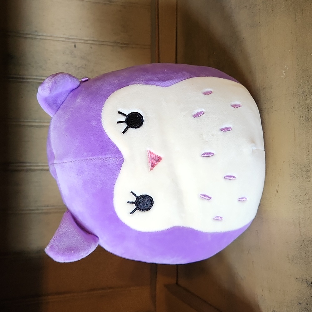 Squishmallow "Holly" The Purple Owl - 8 inches